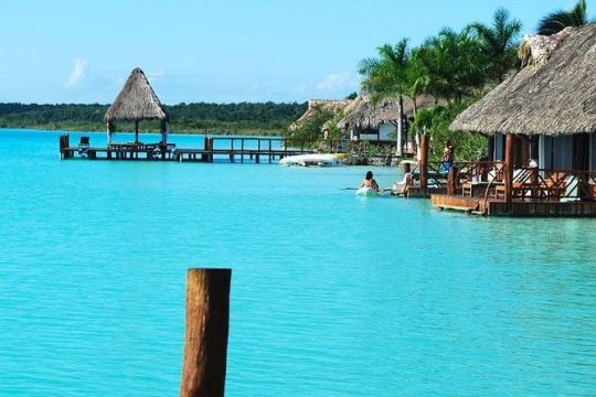 Bacalar Adventure! Lagoon Boat Ride & Cenote from Tulum City
