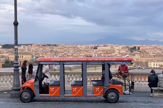 VIP Rome Golf Cart Food Tour with Eating Europe