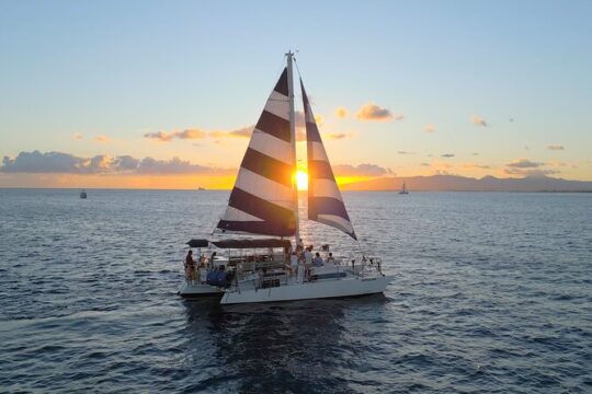 BYOB Waikiki Sunset Swim and Diamond Head Sailing