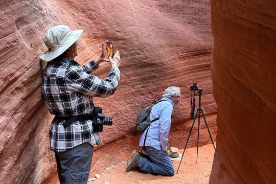 Private Photographers Choice Slot Canyon Tour