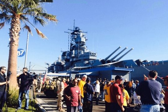 Los Angeles Battleship USS Iowa Experience with Private Transfer