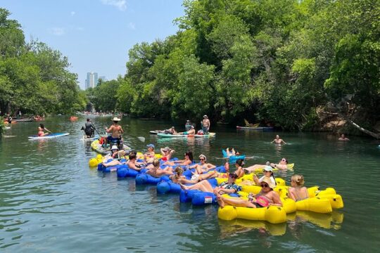 Go Tubing in Austin's Downtown Spring River