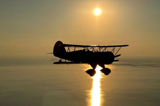 Town of Galveston Tour, Open Cockpit Biplane Ride