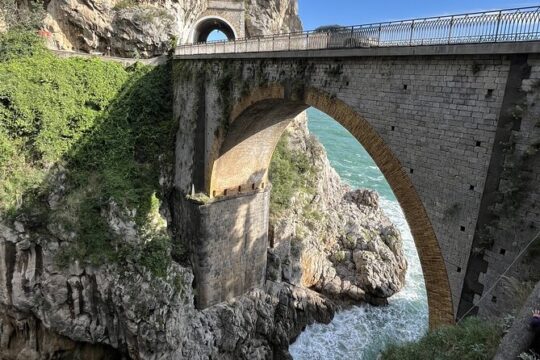 Private Amalfi Coast Vintage Tour from Amalfi to Positano