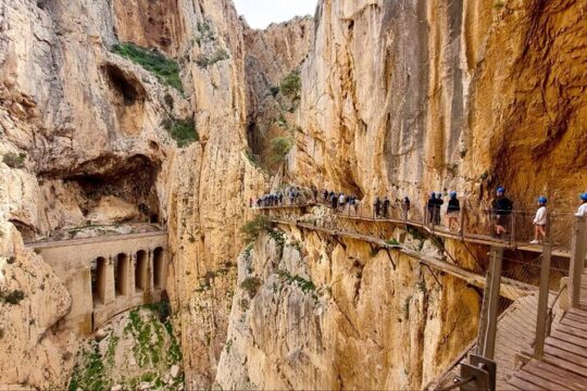 Caminito del Rey with Pickup from Málaga City