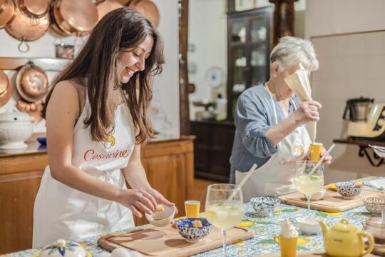 Cesarine: Small group Pasta and Tiramisu class in Positano