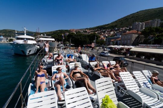 Full-Day Fun Cruise of Dubrovnik Islands with Lunch