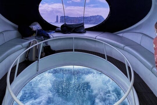Glass Bottom Boat Tour & Snorkeling in São Miguel