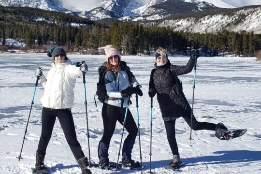 Women's Snowshoeing in Rocky Mountain National Park for Beginners