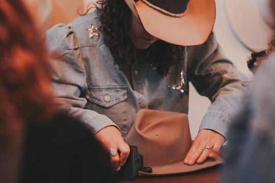 Custom Cowboy Hat Shaping & Making Experience