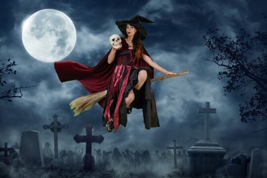 Magick Broom Costume Photography - Green Screen Technology