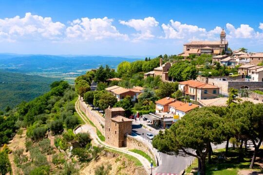 Montalcino and Pienza Tuscany Wine&Cheese Fullday from Rome