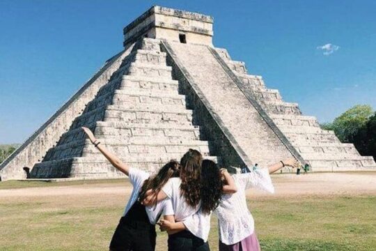 4x1 Tour Chichen Itza Magic Towns Valladolid & Izamal from Merida