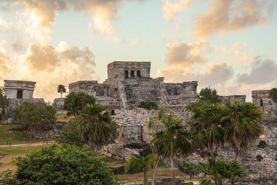 Cultural day 4 in 1 - Coba, Tulum, Cenote kuxtal & Playa del Carmen from Cancún