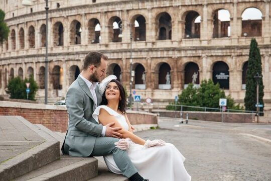 2 hours Photoshoot at Colosseum + Campidoglio square