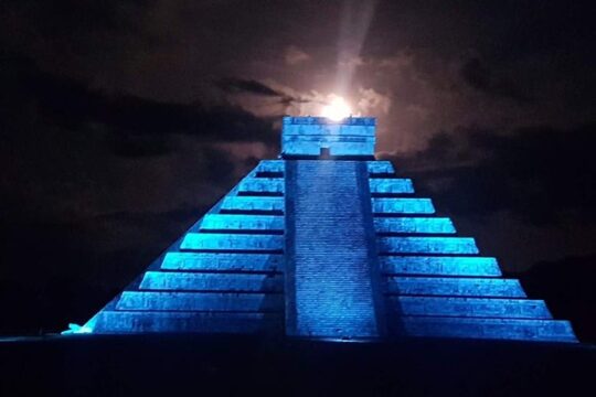 Light & Sound Show "Nights of Kukulkan" Tour from Riviera Maya