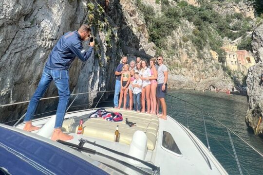 Amalfi coast on Luxe Yacht