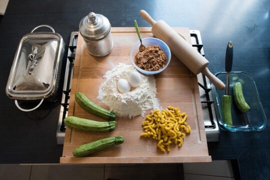 Small Group Market tour and Cooking class in Ravenna