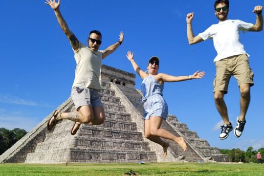 Chichen Itza, Private Cenote , Food Experience & the magic Izamal