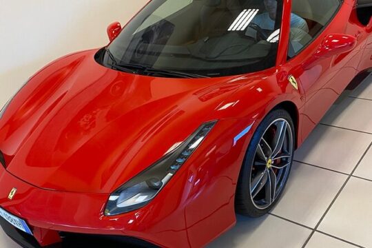 Private Test Drive of the Ferrari 488 Spider in Maranello