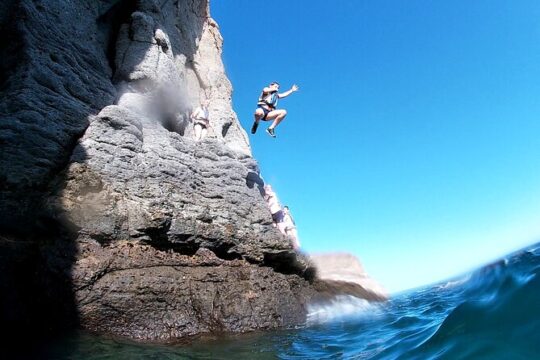 Kayaking Adventure Route with Snorkeling in Mogan Caves