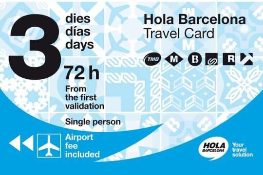 Hola Barcelona Travel Card
