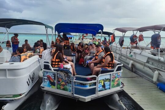 All Inclusive Bacalar Experience! Pasion Island and Cenote From Playa Del Carmen