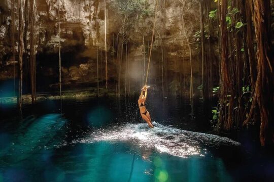 Full-Day Tour to Ik kill & Hubiku Cenotes and Chichen Itza from Riviera Maya