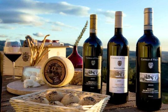 Wine Maker Montalcino in San Gimignano Winery from Florence
