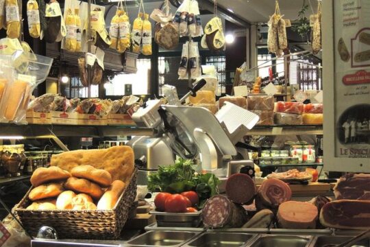 FLORENCE FOOD TOUR:Markets,street food & Florentine T-bone steak!