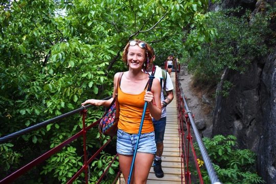 Hiking through Los Cahorros de Monachil (Granada)