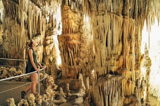 Tour to the Drach Caves from the south of the island