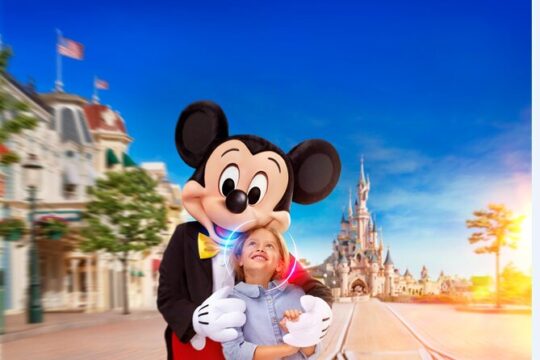Disneyland® Paris Express Shuttle with Admission Ticket from Central Paris