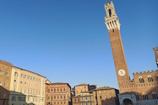 Visit Siena & San Gimignano with Lunch & Wine Tasting Experience