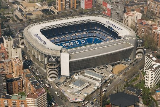 Madrid Reserved Access to Santiago Bernabéu