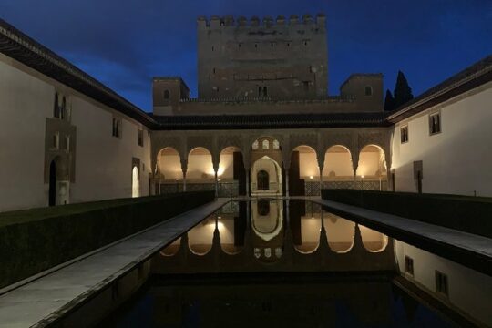 Alhambra: Night Visit to Nasrid Palaces
