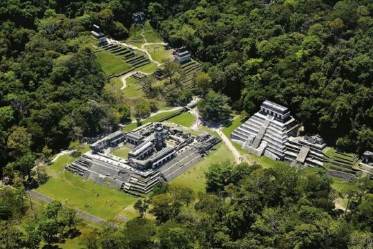 Agua Azul, Misol Hà Waterfalls and Palenque Ruins Tour