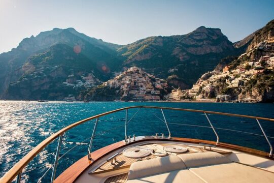 Positano and Amalfi small group boat tour from Rome with high speed train