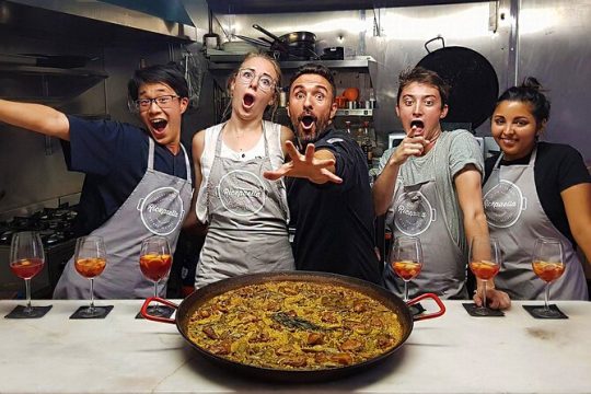 Traditional Authentic Valencian Paella Cooking Class