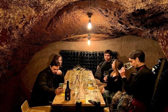 Rome: Candlelight Wine Tasting in Ancient Roman Cellar