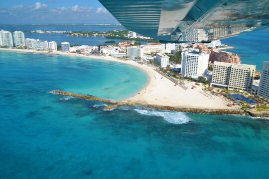 Scenic Flight In Cancun