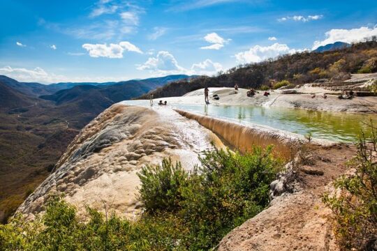 Hierve el Agua - Mitla Ruins in Oaxaca (Imperio Mixteca)