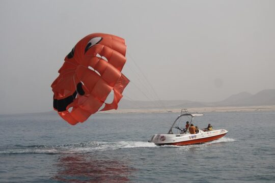 Parascending On Playa Chica