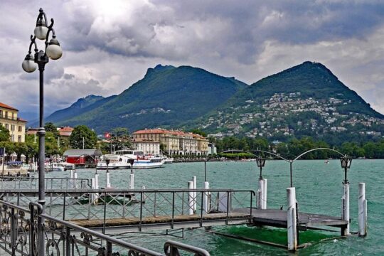 Full-Day Private Tour to Como Lake and Lugano from Milan