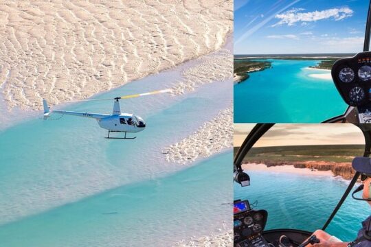 Broome 45 Minute Creek & Coast Scenic Helicopter Flight