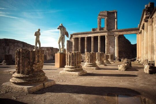 Tour of Mt. Vesuvius-Sorrento-Pompeii (FullDay 8h)