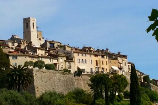 Private tour, Medieval Saint Paul & Wine tasting (from Nice)