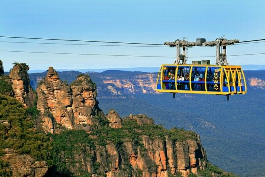 PRIVATE Blue Mountains 1 Day Tour with Wildlife Park & River Cruise