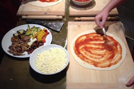 Pizza Making Class as Private Tour of Rome from Civitavecchia Shorexcursion