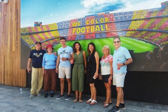 Private FC Barcelona Stadium visit & Montjuic Mountain E-Bike Tour
